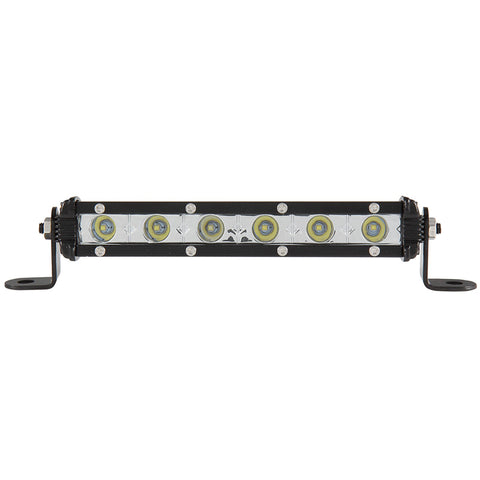 7" 18W Slim LED Light Bar, Low Profile