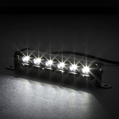 7" 18W Slim LED Light Bar, Low Profile